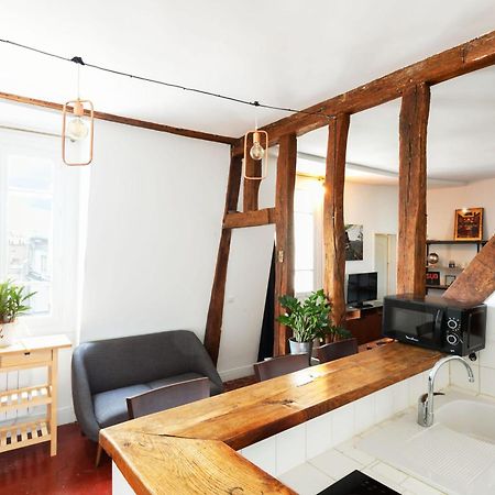Central Paris 1Br Cozy Leilighet Eksteriør bilde