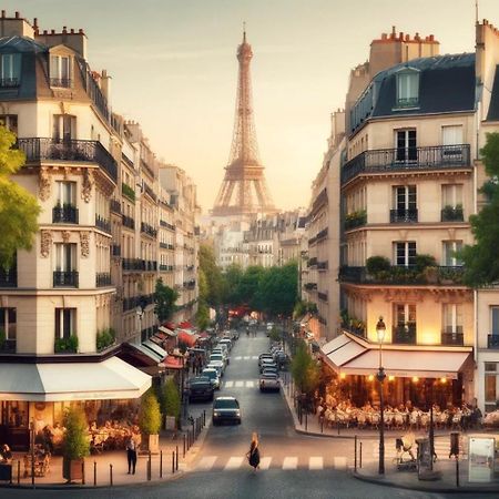Central Paris 1Br Cozy Leilighet Eksteriør bilde