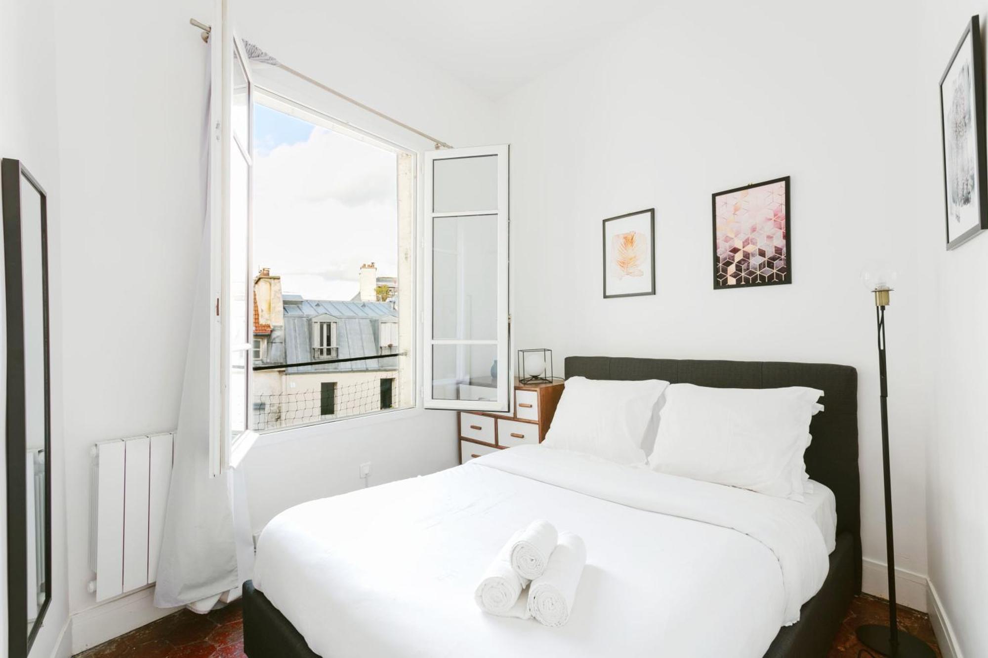 Central Paris 1Br Cozy Leilighet Eksteriør bilde
